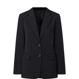 Diamante Single-Breasted Blazer