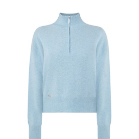 The Quarter Zip Cashmere Sweater