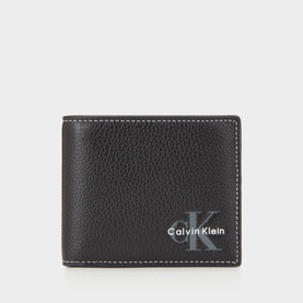 Monogram Logo Bi-Fold Wallet