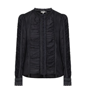 Jacque Lace-Detail Blouse