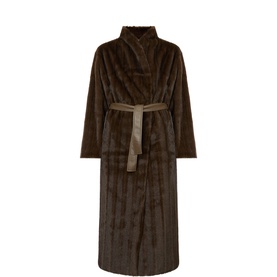 Millie Faux Fur Wrap Coat