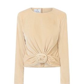 Nicoline Tie-Front Top