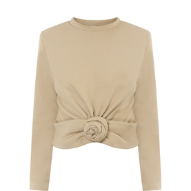 Nya Tie-Front Top