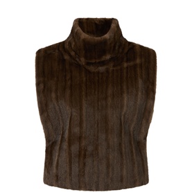 Basil Faux Fur Gilet
