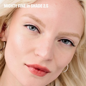 Model wearing Benefit The Great Brow Hall Eyebrow Pen & 24Hr Brow Setter Duo Gift Set in Shade 2.5, shown on fair skin with defined brows