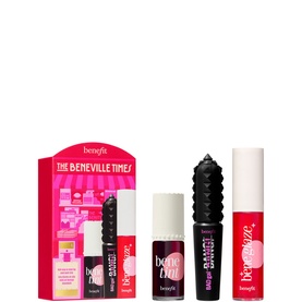 The Beneville Times, Benetint Lip Tint, Limited Edition Beneglaze Lip Gloss & Mascara Trio Gift Set