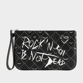 Z Pouch Monogram Clutch