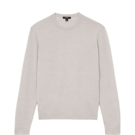 Wessex Ribbed Trim Knitted Sweater