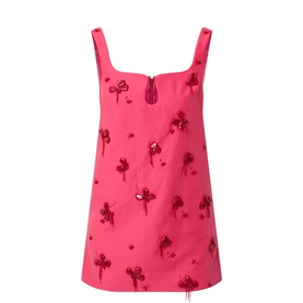 Rex Embellished Mini Shift Dress