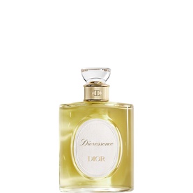 Dior Dioressence Eau de Toilette in a rectangular glass bottle with gold cap and oval label