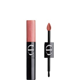 Dior Rouge Dior Sequin Liquid Duo Lipstick Limited Edition, dual-ended lip product with gloss and matte applicators in nude-pink shade