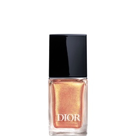 Dior Vernis Limited Edition nail varnish in shimmering gold-bronze, glass bottle with black cap, 60g