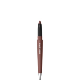 Haus Labs Le Monster Lip Crayon in Maple Matte, a warm mauve-brown retractable crayon with silver tip and black cap