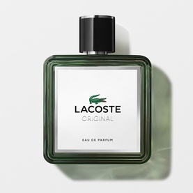 Lacoste Original Eau de Parfum gift set, green glass bottle with black cap, 60ml fragrance set