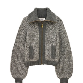 Rabel Knitted Zip Cardigan