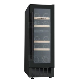 30cm Freestanding/Built In Wine Cooler Slim Black