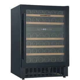 60cm Freestanding or Built In Wine Cooler Black
