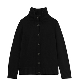 Charly Ribbed Trim Cardigan