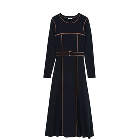Etta Colour Block Knitted Dress