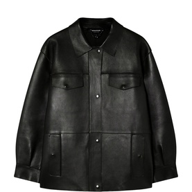 Clean Bonded Leather Jacket