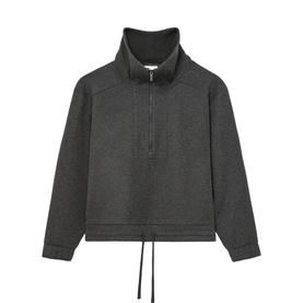 Layla Drawstring Half Zip Sweatshirt