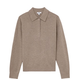 Brooke Knitted Polo Sweater