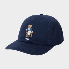 Polo Bear Logo Twill Ball Cap