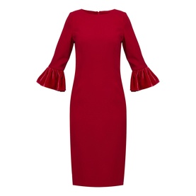 Alex Flared Cuff Pencil Dress