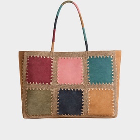 Winter Crochet Tote Bag