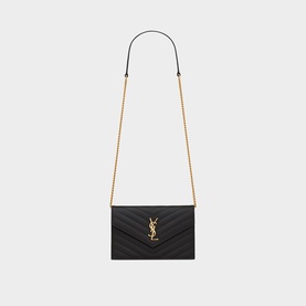 Cassandra Matelasse Envelope Chain Wallet