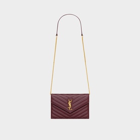 Cassandra Matelasse Envelope Chain Wallet