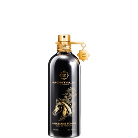 Montale Arabians Tonka Eau de Parfum in black and gold bottle with horse motif, 100ml