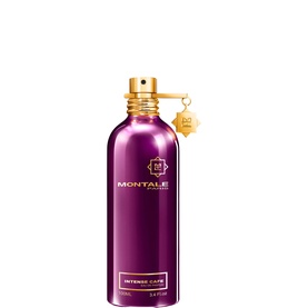 Montale Intense Caf&eacute; EDP 100ml in purple spray bottle with gold cap and embossed star detail