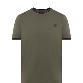 Twin Tipped Laurel Wreath Logo T-Shirt