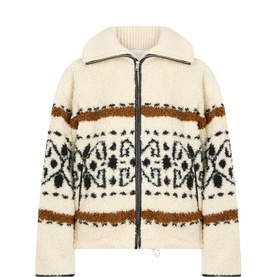 Lijka Geometric Fleece Jacket