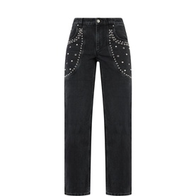 Silka Rivet Straight Leg Jeans