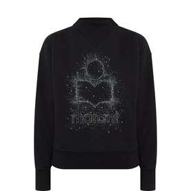 Moby Logo Sequin Sweatshirt