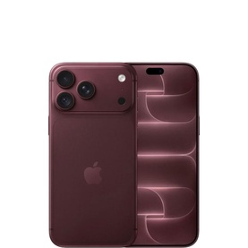 Apple iPhone 18 Pro 2TB in Burgundy, showing rear triple-camera system and front screen with glowing display detail