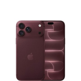 Apple iPhone 18 Pro Max 2TB in Burgundy, showing rear triple-camera system and front display with Dynamic Island