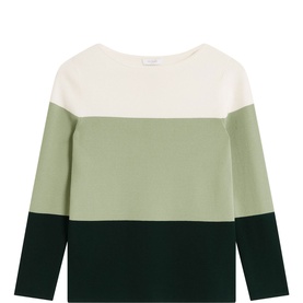 Alice Block Striped Sweater