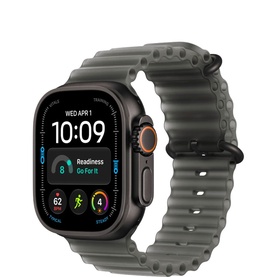 Watch Ultra 4 GPS + Cellular 49mm Black Case Translucent Black Ocean Band