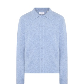 Tristan Knitted Polo Cardigan