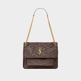 Niki Quilted Medium Chain Bag