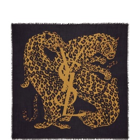 Leopards Grand Carre Scarf