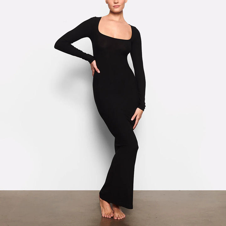 Kim Kardashian wearing Skims