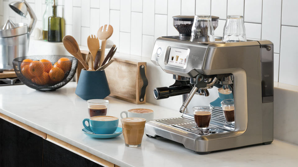 High quality cup of coffee at home
