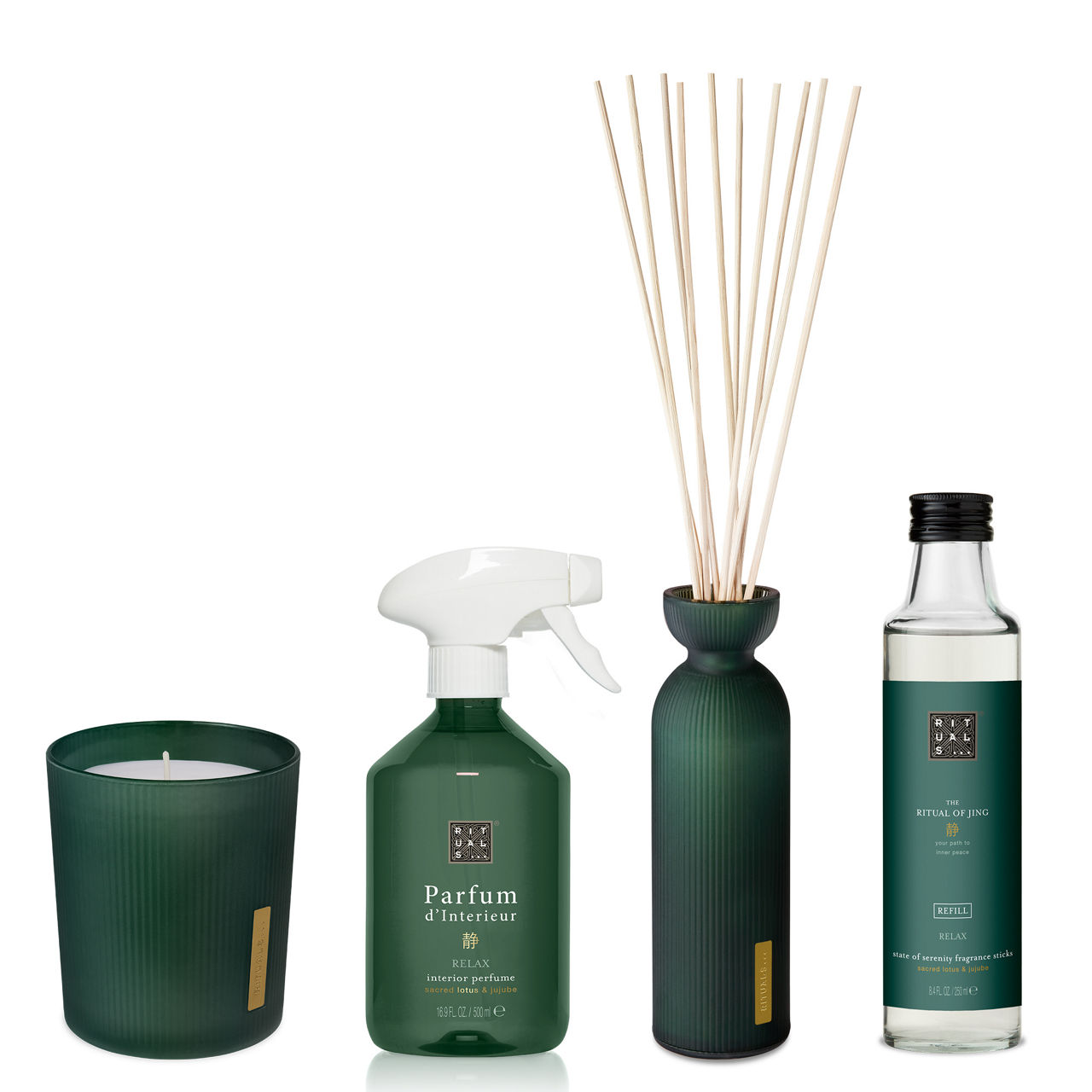 The Ritual of Jing Home Fragrance Collection