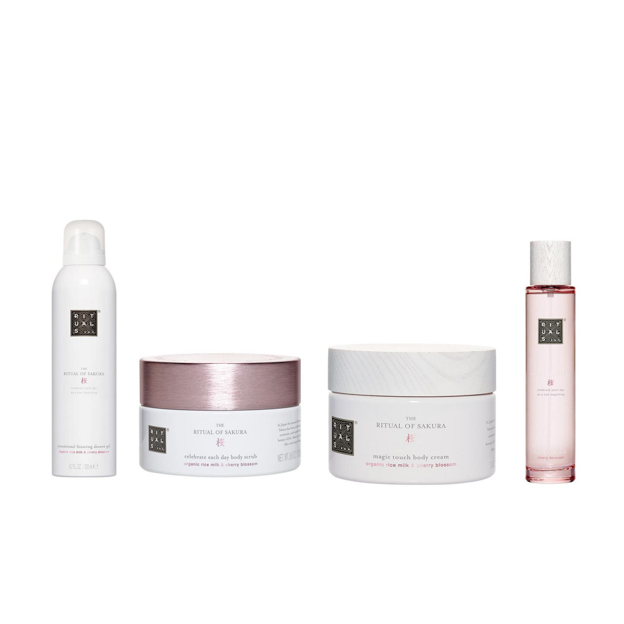 The Ritual of Sakura Body Care Collection