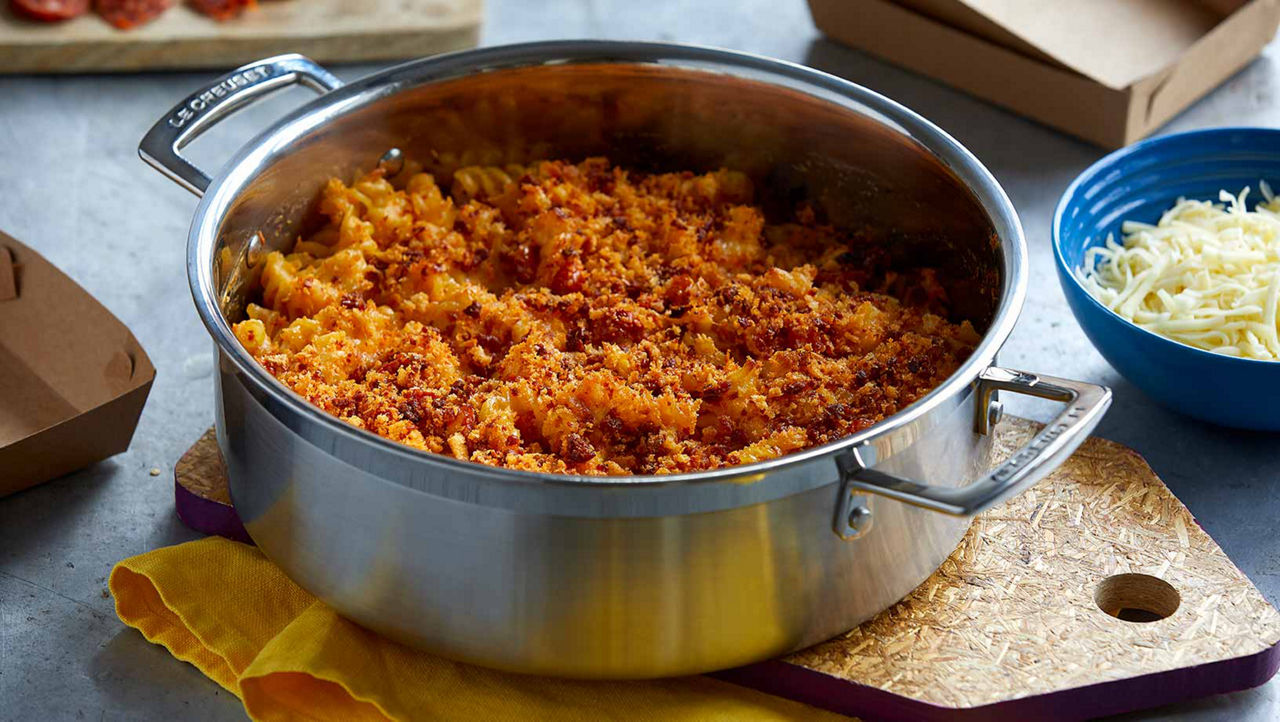 Smoky Chorizo Mac 'n Cheese