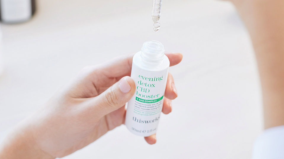 Evening detox CBD booster + AHA Complex